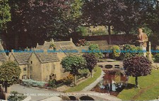 R081652 Town Hall and Mill Bridges Model Village. Bourton on the Water. Salmon.