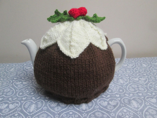 Hand knitted christmas - knitted, pudding