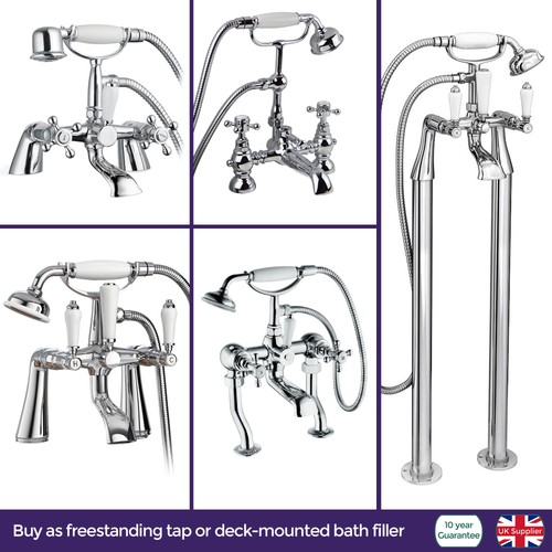 Traditional bathroom shower - bathroom,