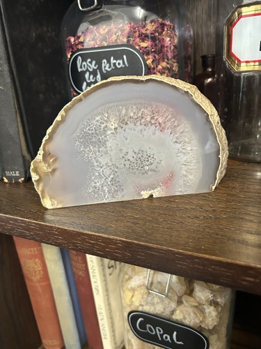 Large polished natural agate - large,