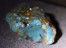 Rare Blue Amber Rough Stone
