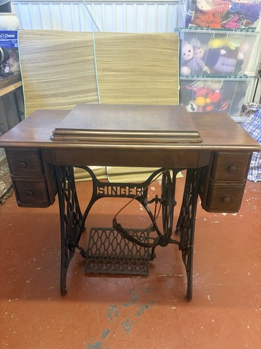 Singer vintage treadle sewing - treadle,