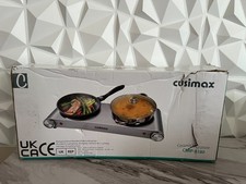 CUSIMAX 2400W Double Hot Plate, Infrared Portable Cooker RRP £87