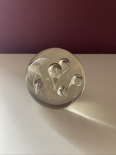 Vintage Art Glass Paperweight