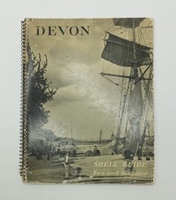 DEVON by John Betjeman. First Edition Shell Guide 1935 Spiral Bound.