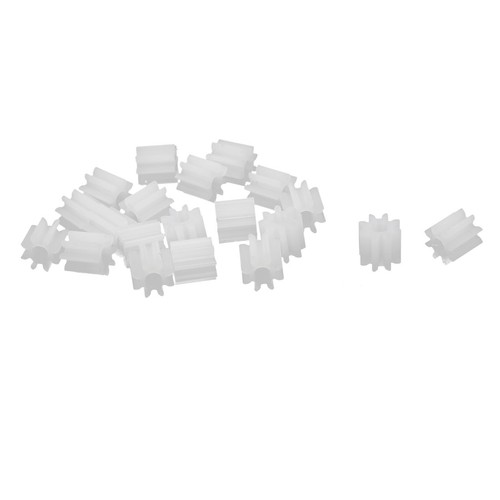 20pcs teeth 5mm - 8, plastic