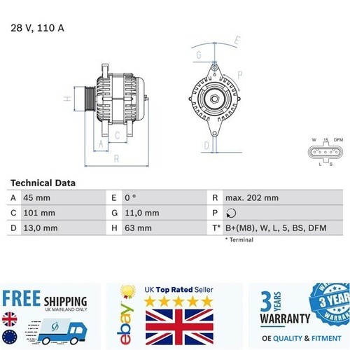 Brand new alternator - new,