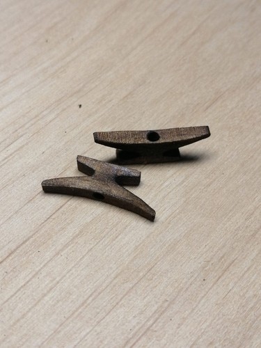 Cleats 8mm wooden ship - ship, me