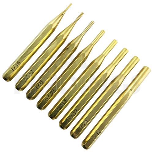 Hexagonal 8pc brass - hexagonal,