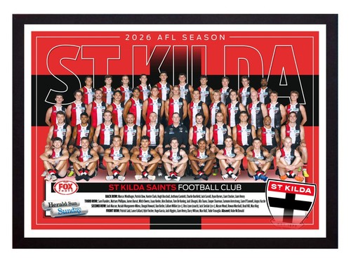 Framed 2026 kilda saints - framed, st