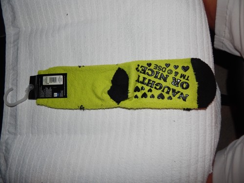 Grinch slipper socks - grinch,