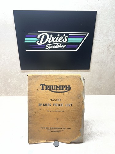 Triumph master spare parts - spare,