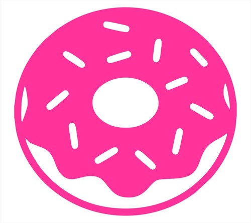 Doughnut sweet vinyl - vinyl, decal