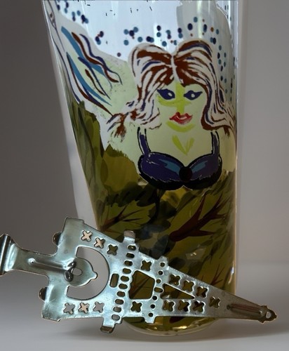 Absinthe glass spoon set - absinthe,