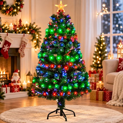 Led fibre optic christmas - fibre,