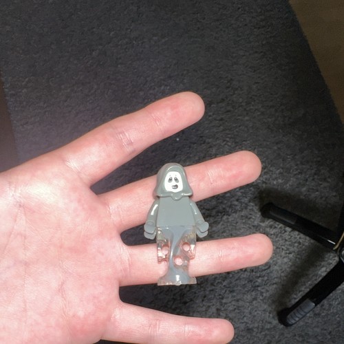 Lego grey hooded ghost - lego,