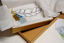 Stained Glass White Angel