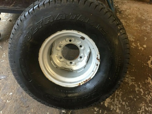 Front wheel and - tyre, x