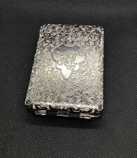 Vintage Style Peaky Blinders Engraved Cigarette Case Tin Holder Thomas Shelby