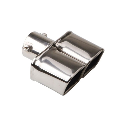 Car tailpipe twin exhaust tip - twin,