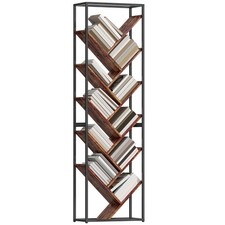 HOMCOM 10 Tier Tree Bookshelf