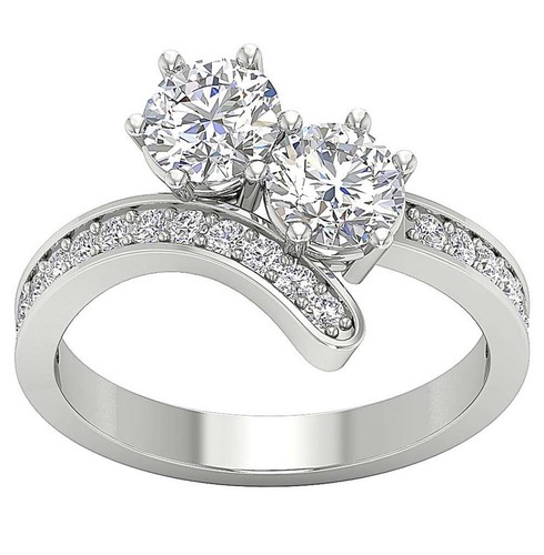 Forever two stone solitaire - us,