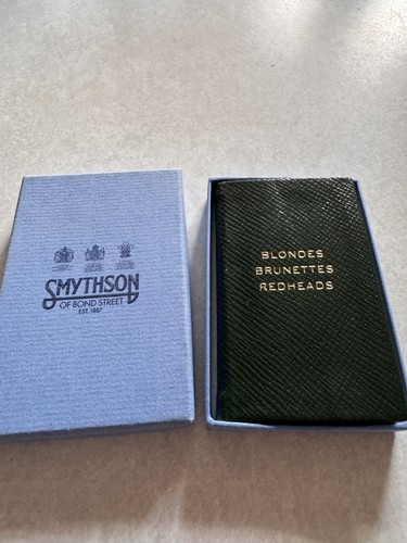 Smythson green blondes - smythson,