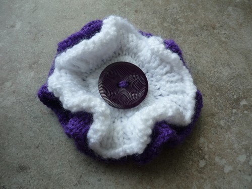Hand knitted double - 1,