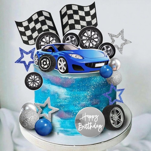 Racing car cake - cake, tyre