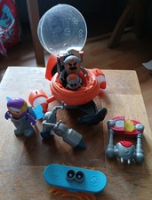 Go Jetters Glitch Gambler Figures Set Figure Clip On Bits Glitch Bot
