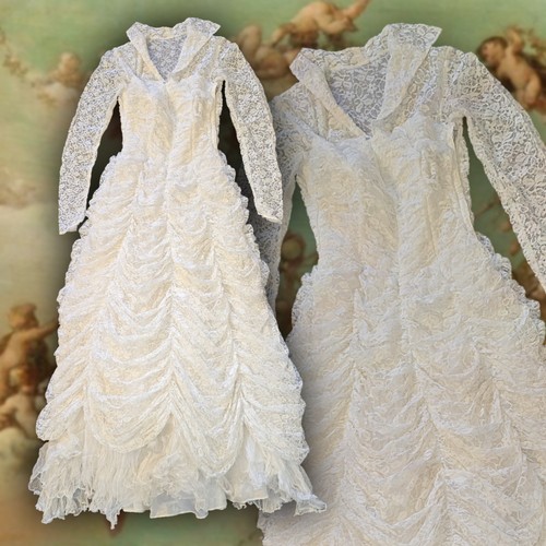 True vintage 1950s ruched - vintage,