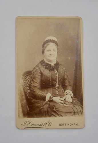Cdv victorian lady - cdv, a