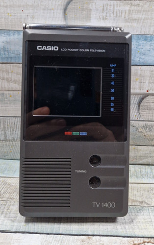 Vintage casio 1400 lcd - tv-1400,