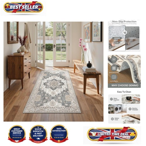 Vintage boho runner - boho, rug