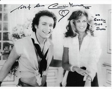 Caroline Munro "Goody Two Shoes" With Adam Ant Signed by Caroline 10x8 COA 31538