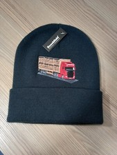 Beanie c/w embroidered Red Lorry & Livestock Trailer Haulier Market Sheep Cattle