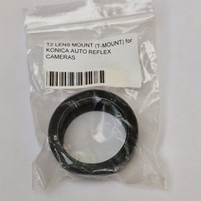 T2 T-Mount Lens Adapter For Konica AR Mount Cameras, Tested, Old Stock