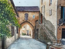 Watercolor Original Painting
