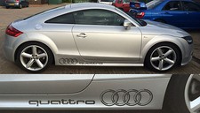 Audi Quattro Stickers Rings