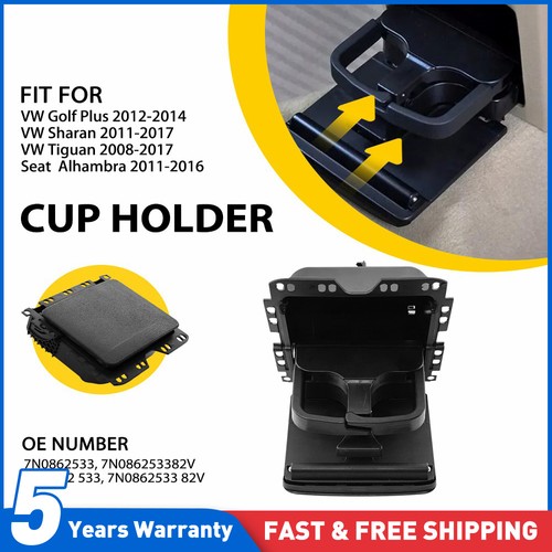 Rear center console cup holder - rear,