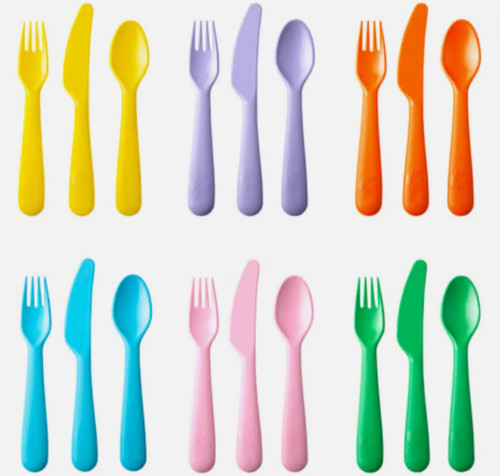 Ikea kalas kids cutlery - cutlery, full