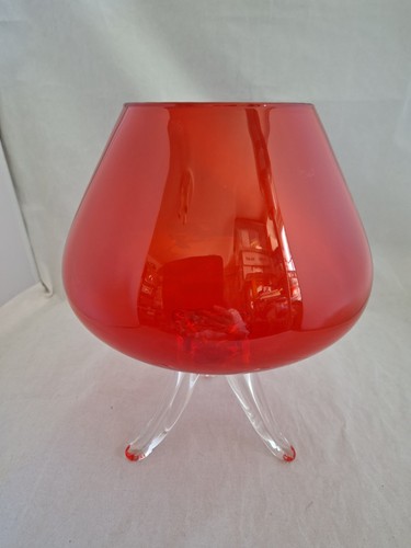 Vintage large red - large, glass