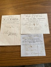 Gun Rifle & Pistol Maker Engraver  & Locksmith 1800’s  X 3 Kings Lynn Norfolk