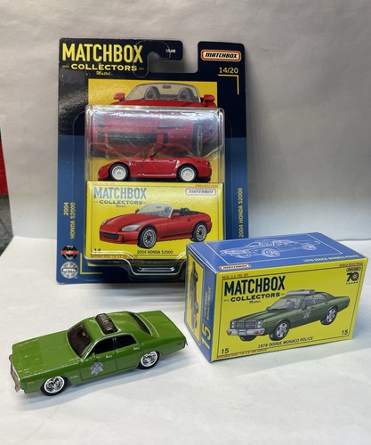Matchbox honda s2000 - and, dodge