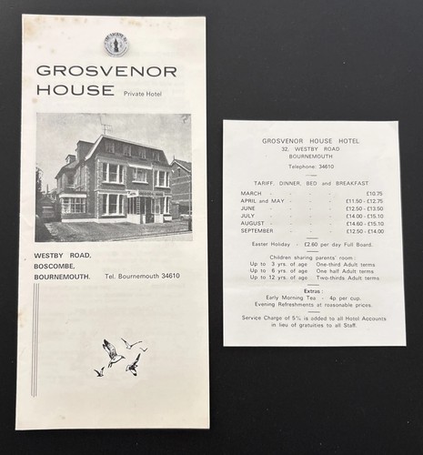 Grosvenor house hotel boscombe - grosvenor,