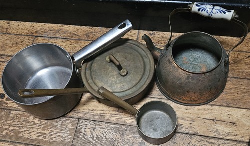 Copper pots - copper, (non