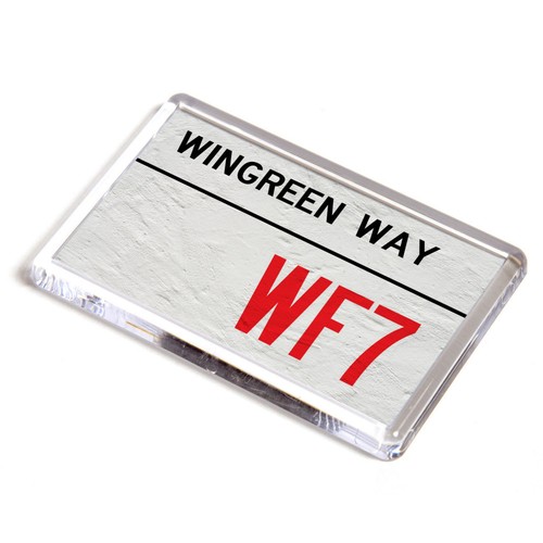 Fridge magnet wingreen way - fridge,