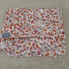 Ladies Scarf 100% Silk. Peony