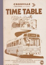 CROSVILLE BUS TIMETABLE BOOK