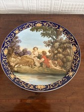 Lovely Vintage F Boucher French Cabinet Plate